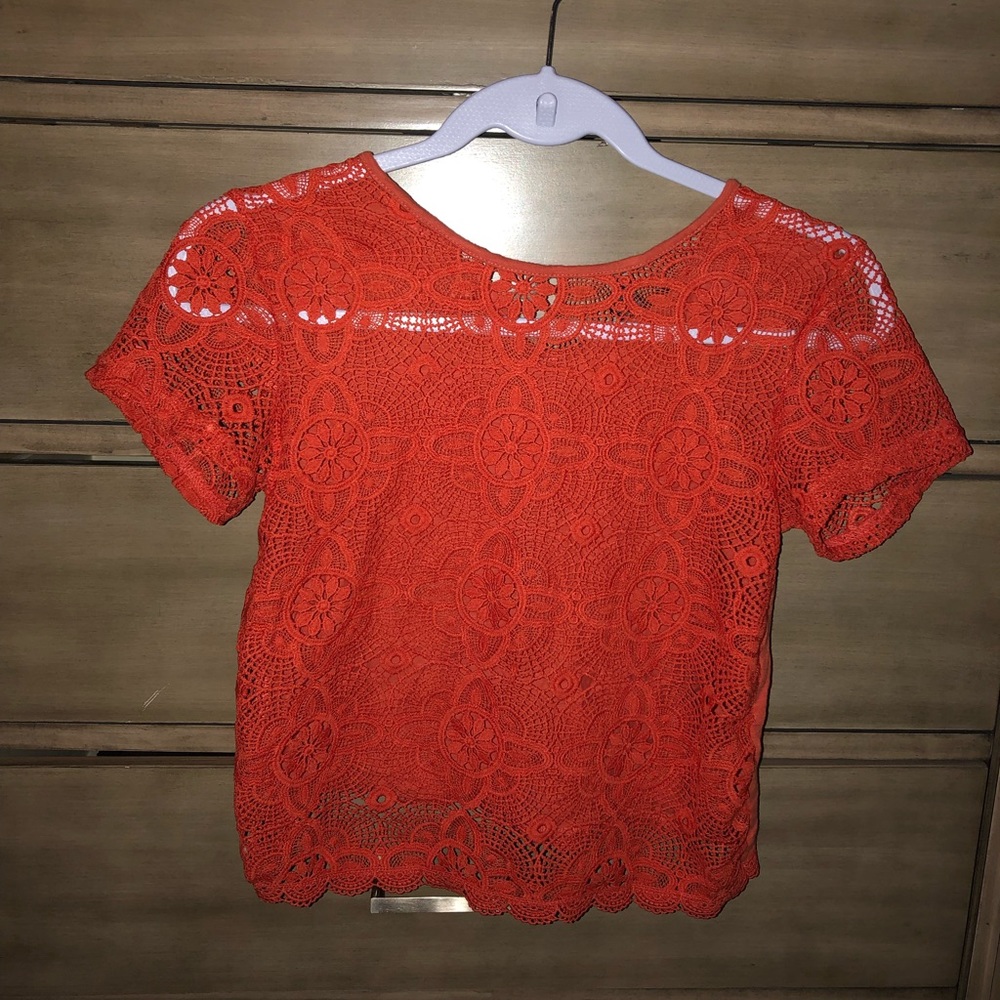 Laced Crop Top